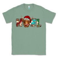 Sage noel highland cow Classic Tee - Jasminsmagicworld