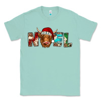 Seafoam noel highland cow Classic Tee - Jasminsmagicworld