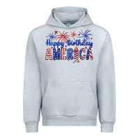 Heather Grey happy birthday america Urban Hoodie - Artiststas