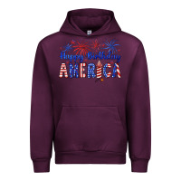 Mauve Wine happy birthday america Urban Hoodie - Artiststas