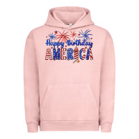 Pigment Salmon happy birthday america Urban Hoodie - Artiststas