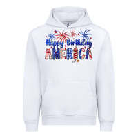 White happy birthday america Urban Hoodie - Artiststas