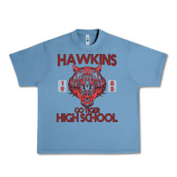 Pebble Blue Go Tiger High School Urban Heavy Tee - Bettercallsaul