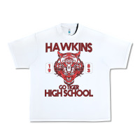 White Go Tiger High School Urban Heavy Tee - Bettercallsaul