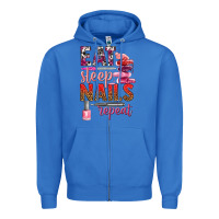 True Royal eat sleep nails repeat bbs Zipper Hoodie - BundleAndBundleShop