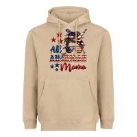 Mushroom All American Mama Heavyweight Hoodie - LillyAllenDesigns