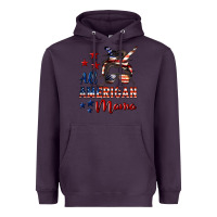Plum All American Mama Heavyweight Hoodie - LillyAllenDesigns