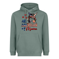 Sage All American Mama Heavyweight Hoodie - LillyAllenDesigns
