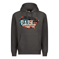 Smoke all american papa Premium Hoodie - FaDigitalArtStudio