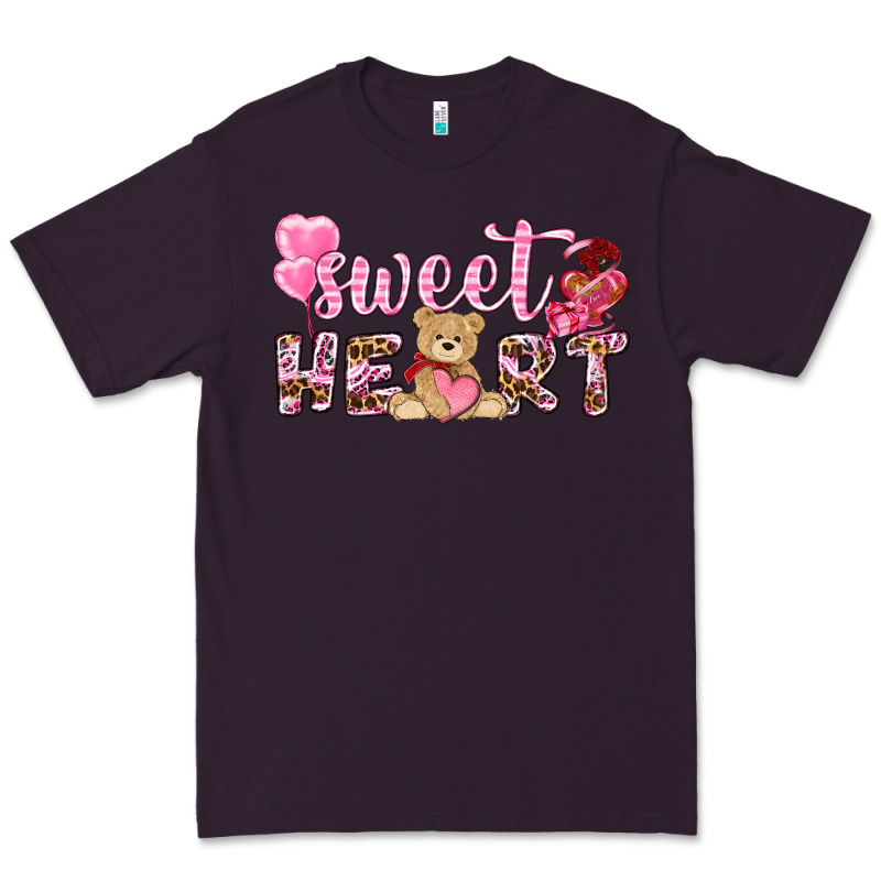 Sweetheart With Bear Premium Tee by NancyCooperArtShop | Teevron