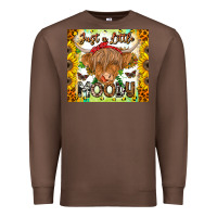 Chestnut Just A Little Moody Premium Sweatshirt - CowhideDigitalArt