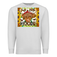 Dove Grey Just A Little Moody Premium Sweatshirt - CowhideDigitalArt