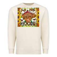 Sandshell Just A Little Moody Premium Sweatshirt - CowhideDigitalArt