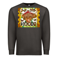 Smoke Just A Little Moody Premium Sweatshirt - CowhideDigitalArt