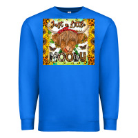 True Royal Just A Little Moody Premium Sweatshirt - CowhideDigitalArt