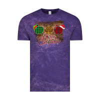 Cloud Purple Merry Christmas Apples Vintage Tee - Bettercallsaul