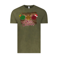 Vintage Olive Merry Christmas Apples Vintage Tee - Bettercallsaul