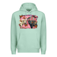 Seafoam valentine's day barn and black angus with charolais Premium Hoodie - RanaPortraitStore