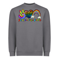 Storm Peace love pride Heavyweight Sweatshirt - CowGirlArtShop