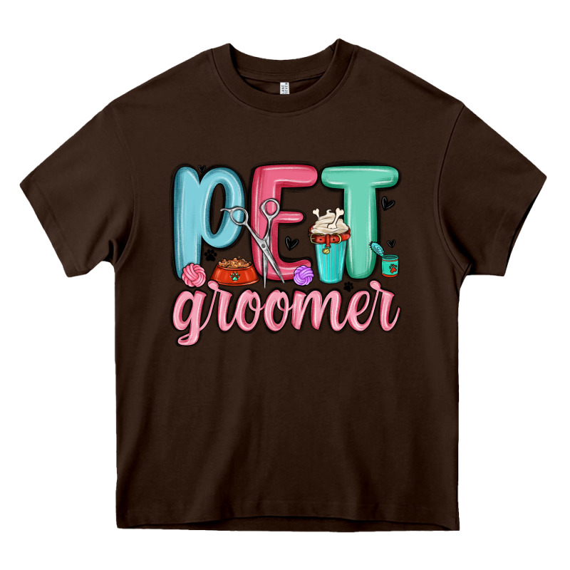 Pet Groomer Heavy Core Tee by MaliasSmallBusiness | Teevron