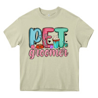 Mossy pet groomer Heavy Core Tee - MaliasSmallBusiness
