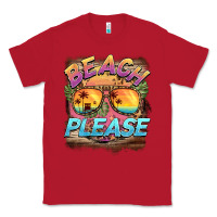 Red becach please Classic Tee - BarkalooDesign