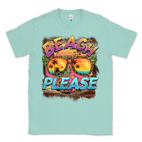 Seafoam becach please Classic Tee - BarkalooDesign