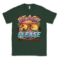 Sports Green becach please Classic Tee - BarkalooDesign