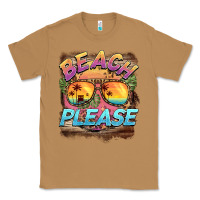 Toasted Coconut becach please Classic Tee - BarkalooDesign