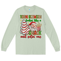 Matcha torn between lookin' like a snack and eatin' one Long Sleeve Tee - texasbilliewilder