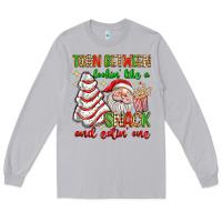 Moon Dust torn between lookin' like a snack and eatin' one Long Sleeve Tee - texasbilliewilder