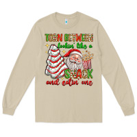 Mushroom torn between lookin' like a snack and eatin' one Long Sleeve Tee - texasbilliewilder