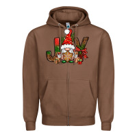 Chestnut joy christmas with gnome bbs Zipper Hoodie - BundleAndBundleShop