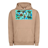 Pigment Burro dinosaurs sippy cup Urban Hoodie - Artiststas