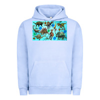 Pigment Grape Ice dinosaurs sippy cup Urban Hoodie - Artiststas