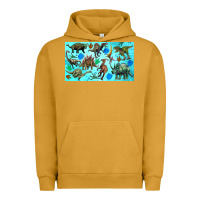 Pigment Peanut Butter dinosaurs sippy cup Urban Hoodie - Artiststas