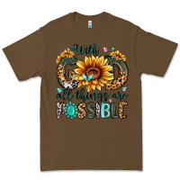 Cacao with god all things are possible malias Premium Tee - MaliasSmallBusiness