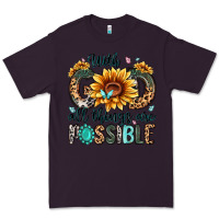Plum with god all things are possible malias Premium Tee - MaliasSmallBusiness