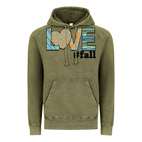 Vintage Olive Love Fall Vintage Hoodie - Bettercallsaul