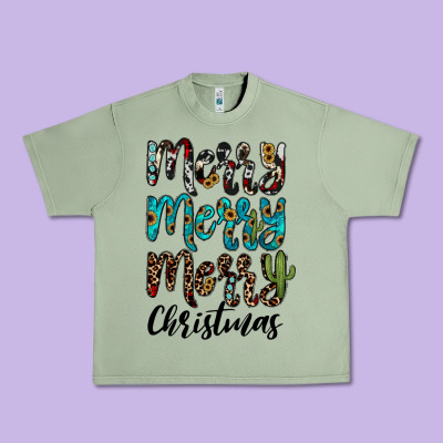 Merry Christmas Urban Heavy Tee Designed By Jahusdesignshop