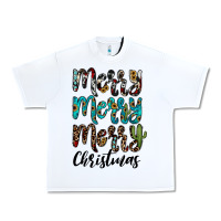 White merry christmas Urban Heavy Tee - JahusDesignShop