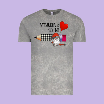 My Students Stole My Heart Vintage Tee Designed By Bettercallsaul