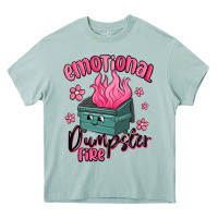 Emotional Dumpster Fire Heavy Core Tee | Teevron