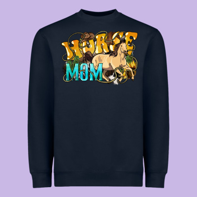 Horse Mom Rope Heavyweight Sweatshirt Designed By Howdyjamesfarm