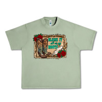 Oil Green blame it all on my roots Urban Heavy Tee - RanaPortraitStore