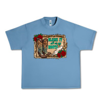 Pebble Blue blame it all on my roots Urban Heavy Tee - RanaPortraitStore