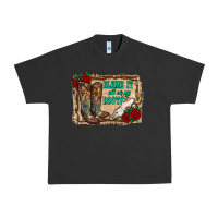 Pigment Black blame it all on my roots Urban Heavy Tee - RanaPortraitStore