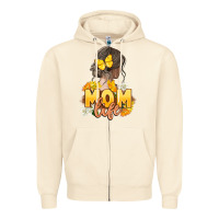 Sandshell Mom life Mother's Day Zipper Hoodie - FaDigitalArtStudio