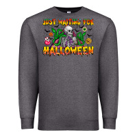 Charcoal Heather Just Mating For halloween Premium Sweatshirt - CowhideDigitalArt