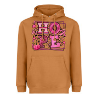 Hope Breast Cancer Awareness Fall Heavyweight Hoodie | Teevron